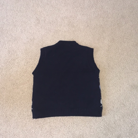 Girls knitted shortsleeved sweater vest - Picture 3 of 3